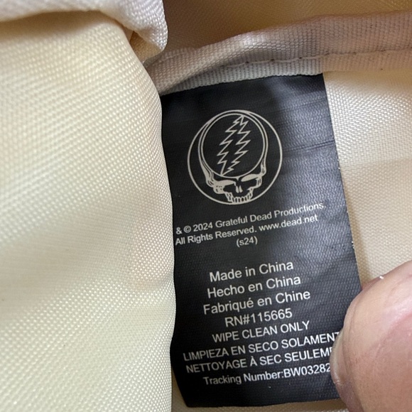 Grateful Dead Dancing Bears Red Backpack - Picture 10 of 10